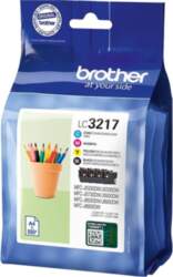 Brother LC3217 Value Pack - 4-pack