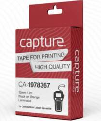 Capture - label tape - laminated