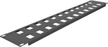 Delock patch panel (blank) - 2U