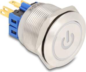 Delock - push button - for