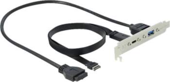 Delock Slot bracket - USB panel