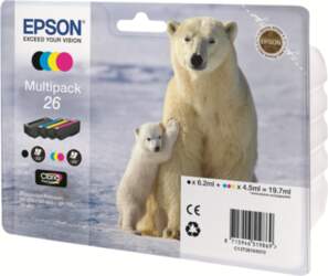 Epson 26 Multipack - 4-pack -