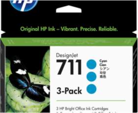 HP Inc. HP 711 - 3-pack