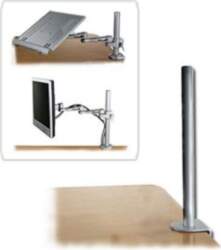Lindy Desk Clamp Pole mounting component