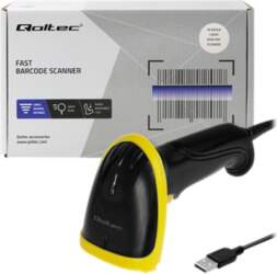 Qoltec - barcode scanner 50860