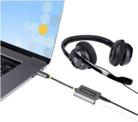 Startech USB-C Headphone Splitter, USB Type