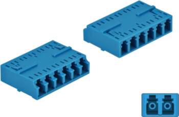 Delock network coupler - blue 87926