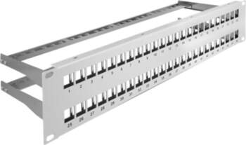 Delock patch panel (blank) - 2U
