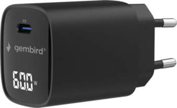 Gembird power adapter - with LCD