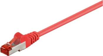 MicroConnect network cable - red B-FTP60025R