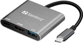 Sandberg USB-C Mini Dock HDMI+USB -