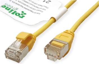 Secomp Roline Green patch cable -