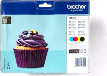 Brother LC123 Value Pack - 4-pack