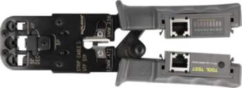 Delock crimp tool - with stripper