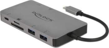 Delock - docking station - USB-C