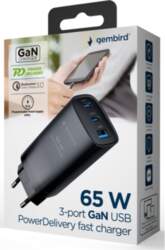 Gembird power adapter - USB, USB-C
