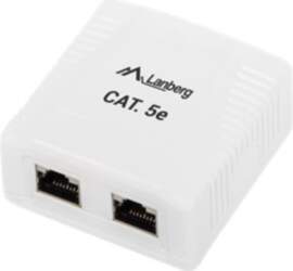 Lanberg OS5-0002-W - network surface mount