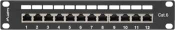 Lanberg PPF6-9012-B - patch panel -