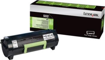 Lexmark 502 - black - original