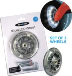 Micro Mini Skrejriteņa riteņi Led lights