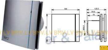 Ventilators S&P Silent 100 CZ Design