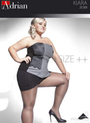Женские колготки больших размеров Kiara 20