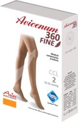 Компрессионные медицинские гольфы утонченные AVICENUM Fine