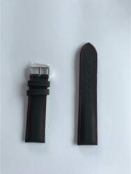 Ardi 22 Black with red topstitching