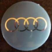 58mm Diska vidus vāciņa uzlīme AUDI