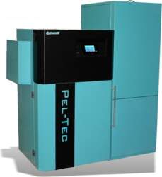 Granulu apkures katls PEL-TEC 48 CENTROMETAL