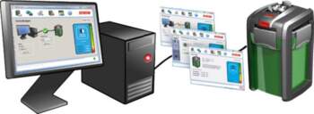 Eheim Professionel 3E interface