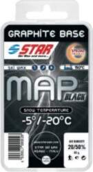 Star Ski Wax Vasks Map Black