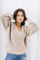 Sweter LS328 len