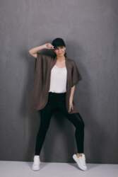 Sweter LS332 capucino