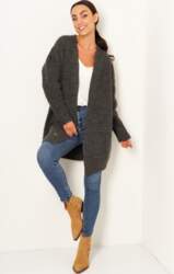 Sweter LS346 grafit