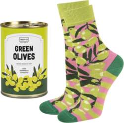 Zeķes Soxo Green Olives