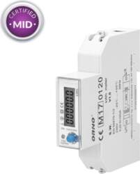 1 Phase Electricity Meter  100A  MID
