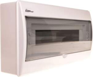 1x18 Surface Mounted Modular Switchgear IP40