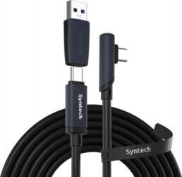 2in1 USB-C USB-A Cable For 5m