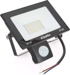 30W LED floodlight with motion sensor