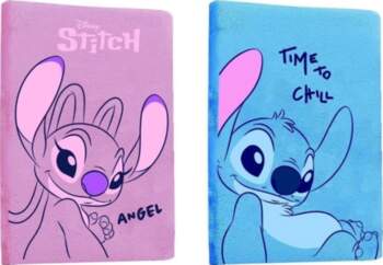 A5/80K line notebook with a plush