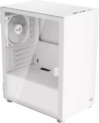 Aerocool CS-111-G-WT-v1  tower case (white  tempered