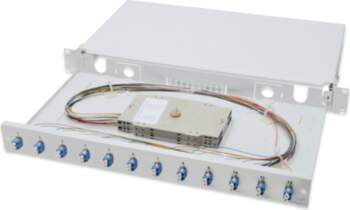 ASSMANN FIBER OPTIC SPLICE BOX LC