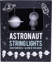 Astronaut String Lights - Glow in