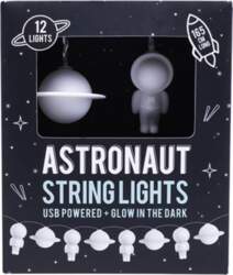 Astronaut String Lights - Glow in