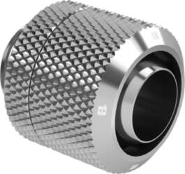 Barrow Compression Fitting 13/10 - silber