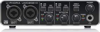 Behringer UMC202HD recording audio interface 27000445