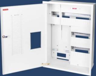 Bracer Flush-mounted meter cabinet 1-meter 3-phase