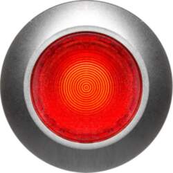Button drive 30mm red with light