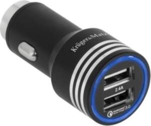 CAR CHARGER 2XUSB        QUICK CHARGE KM0212